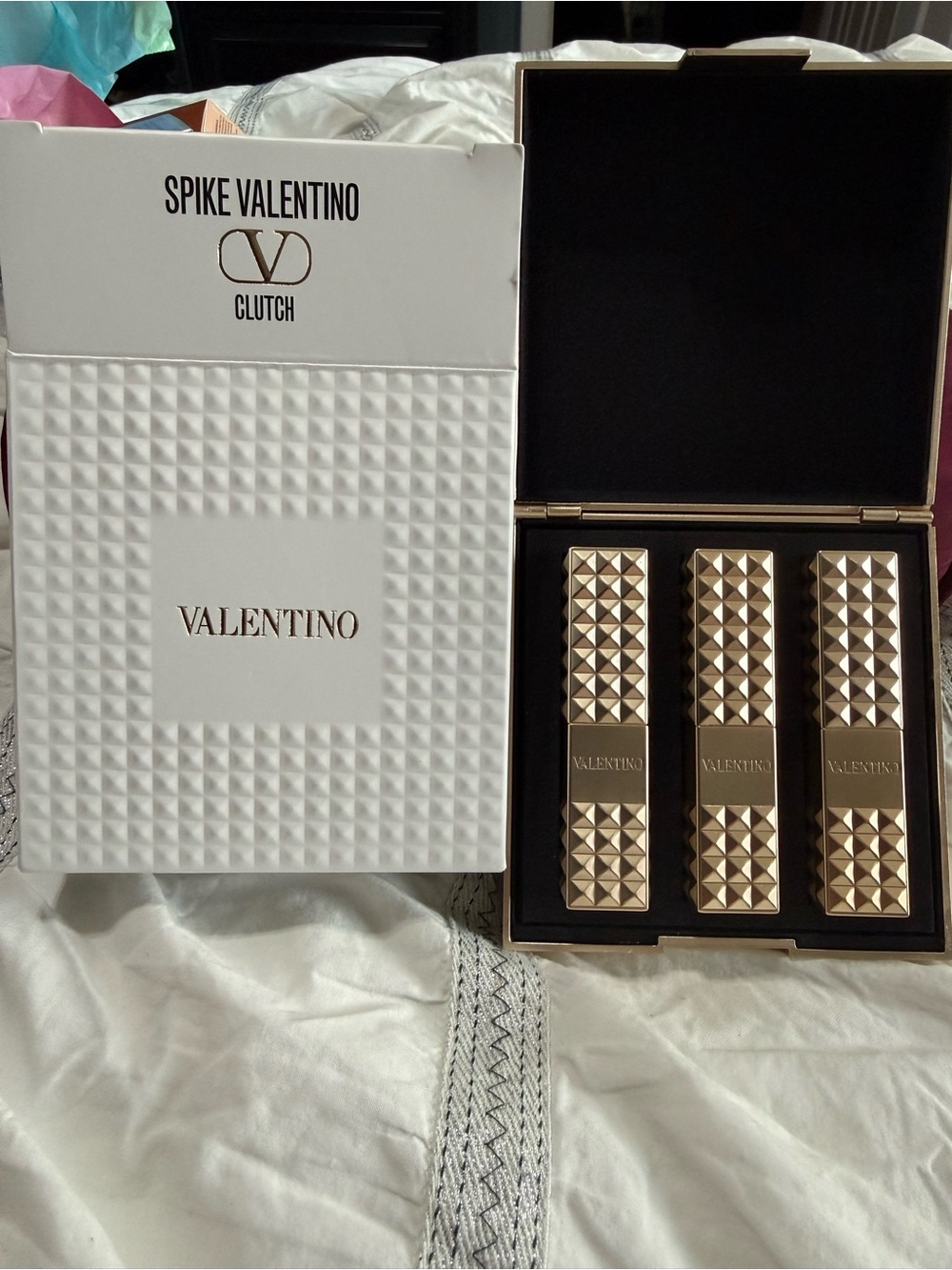 The VALENTINO Spike Valentino Matte Lipstick Trio